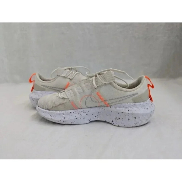 Size 7.5 - Nike Crater Impact Summit White Grey Fog orange detail. SH1 - Picture 10 of 10